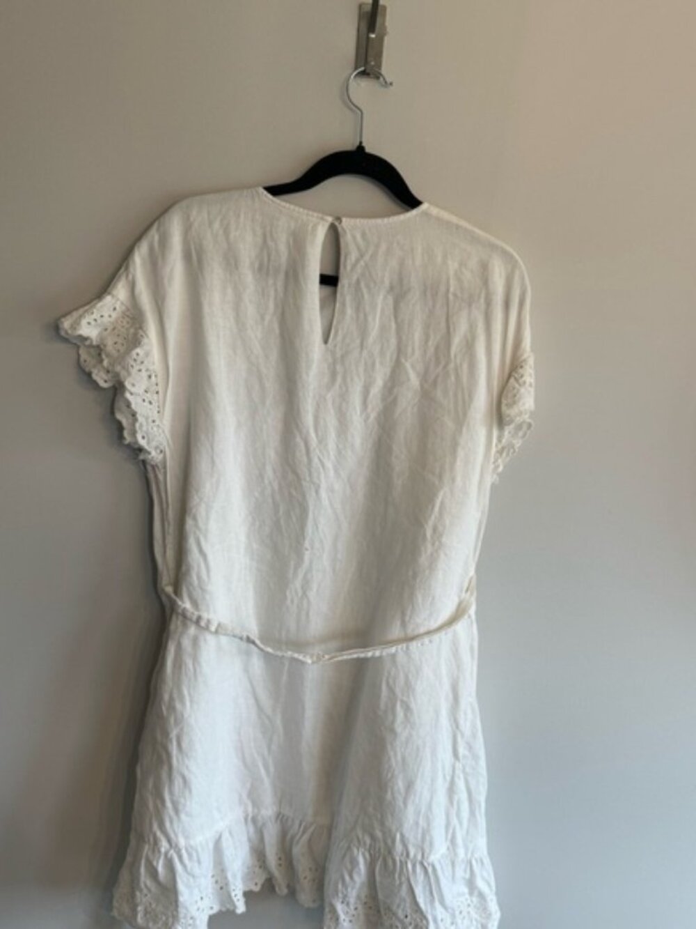 Wilfred Nanette medium linen white midi dress - Picture 8 of 8